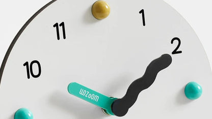 Geometric Arch Rainbow Table Clock