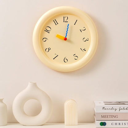 Color Pop Round Wall Clock