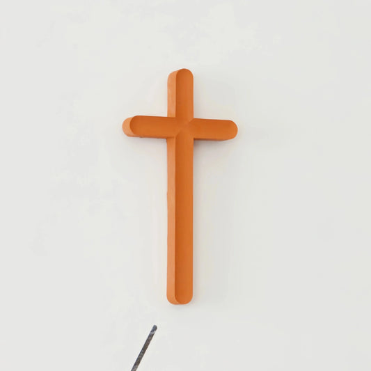 Wall-Mounted Cross Art – with Sticker