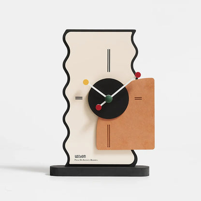 Wavy Edge Desk Clock