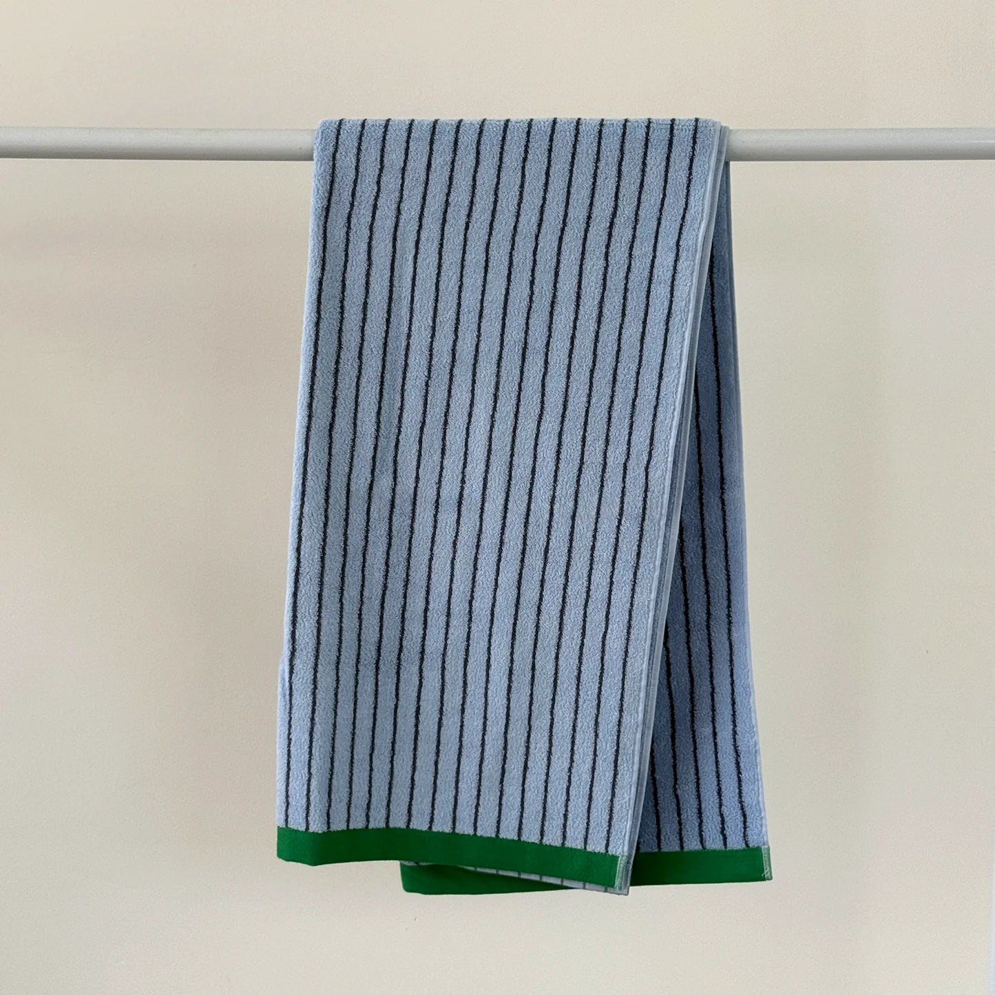 Striped Cotton Bath Towel