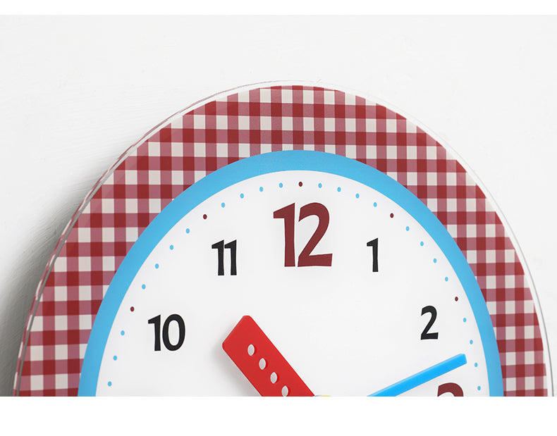 Grid Whisper Wall Clock