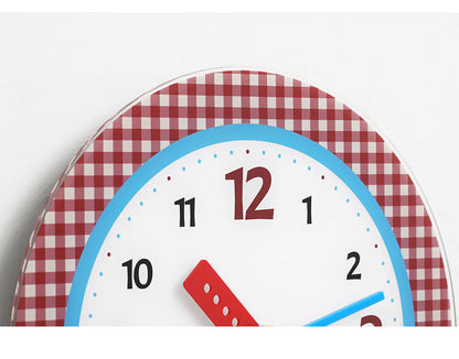 Grid Whisper Wall Clock
