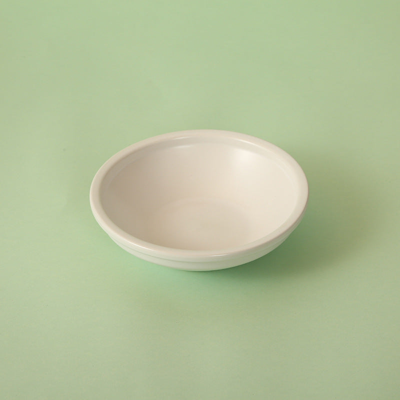 Ceramic high-foot oblique cat bowl adjustable magnetic pet bowl is not easy to overturn neck protection cats and dogs increase the height of the food bowl high neck