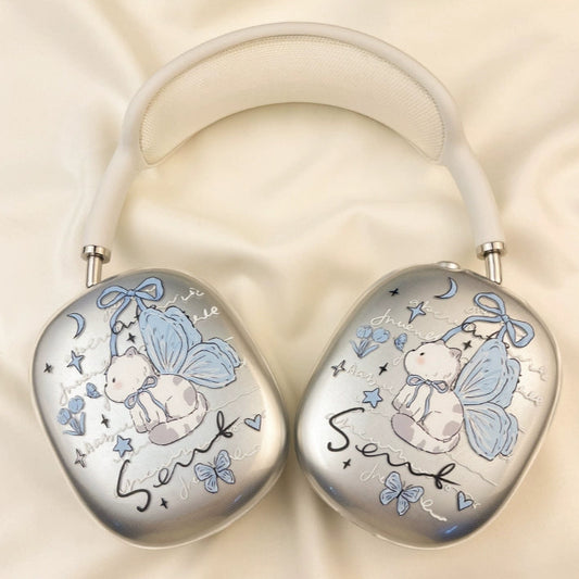 Butterfly Cat  AirPods Max Protective Cover