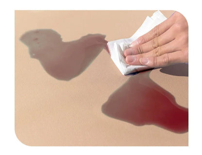 Pancake & Cookie Leather Mouse Pad