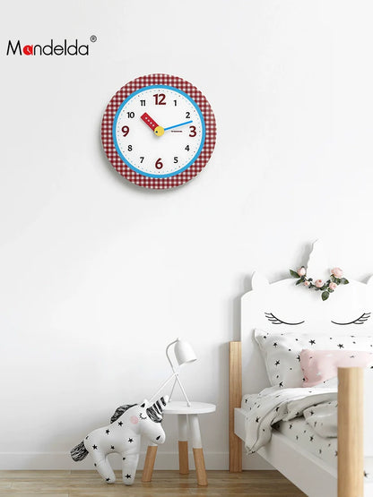 Grid Whisper Wall Clock