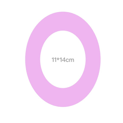 Pastel Fuzzy Block Photo Frame