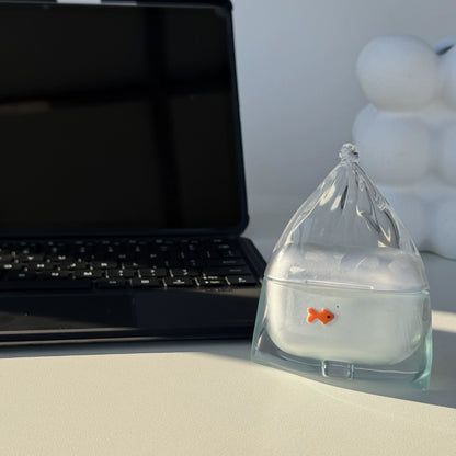 Creative Goldfish Silicone AirPods Case