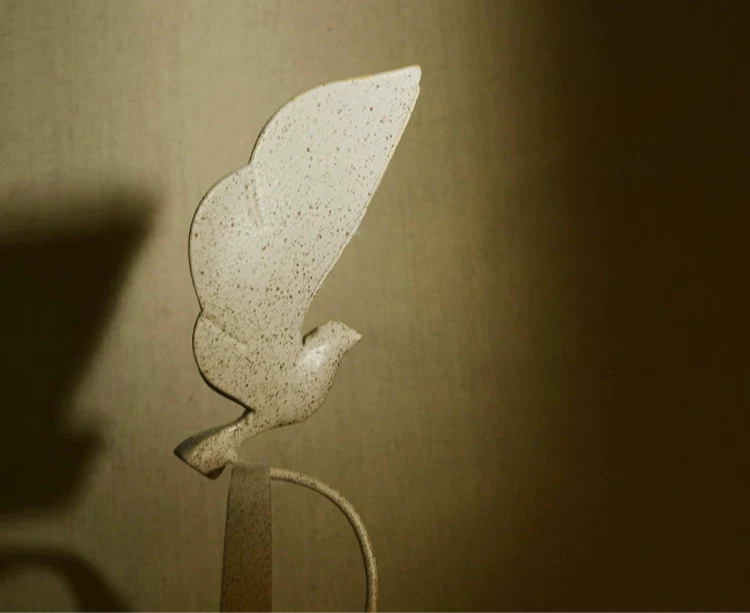 Stray Birds Metal Napkin Holder