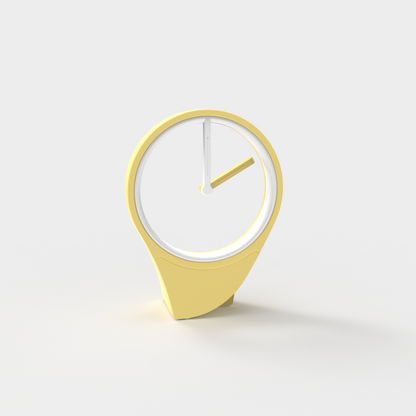Floating Hands Gravity Clock