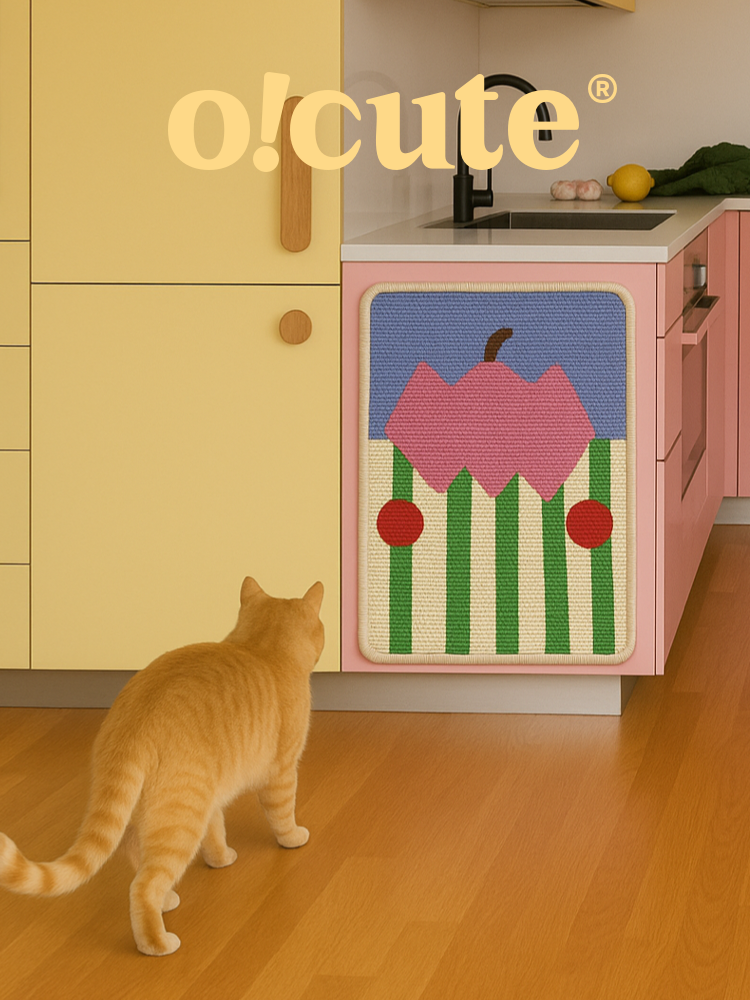 Stick-On Cat Scratch Pad
