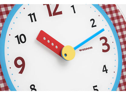 Grid Whisper Wall Clock