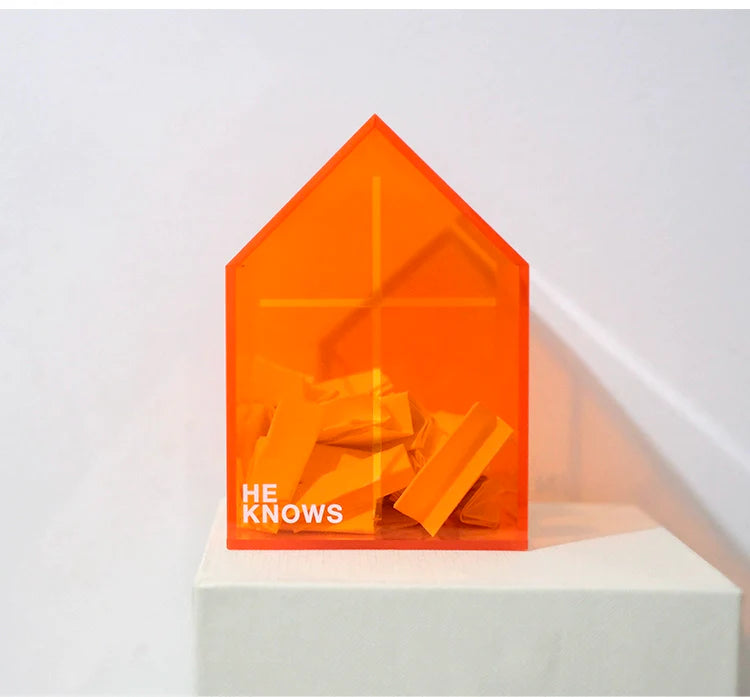 Christian Acrylic Prayer Box