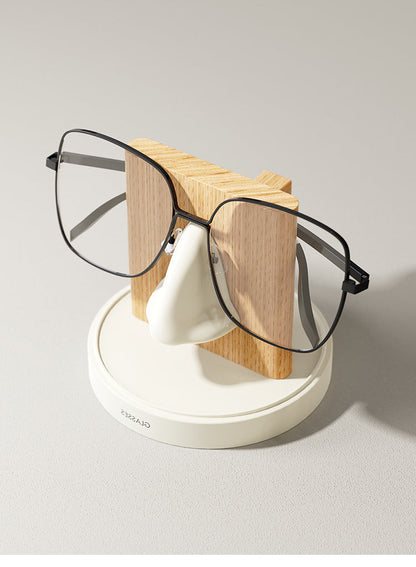 Creative Nose-Shaped Eyeglasses Holder Stand