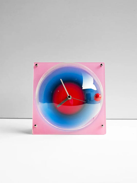 Space Age Gradient Dome Clock