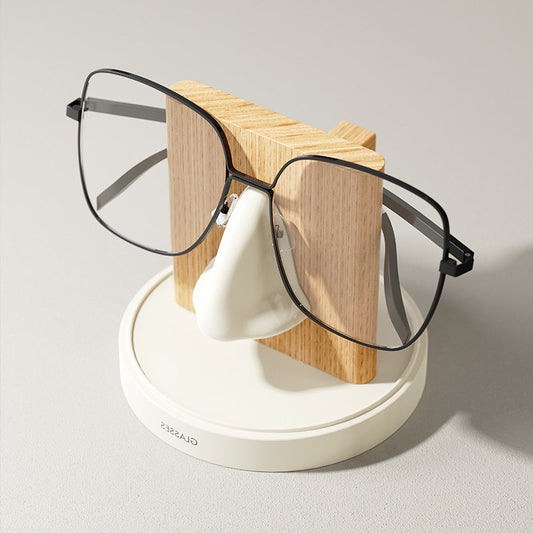 Creative Nose-Shaped Eyeglasses Holder Stand