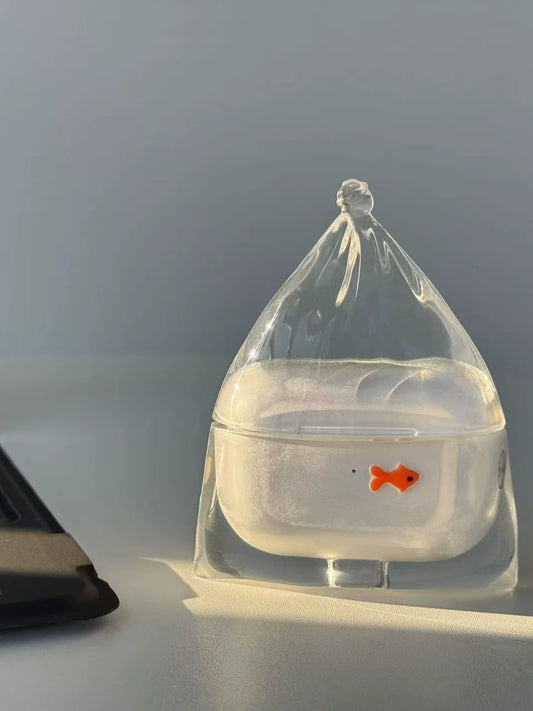 Creative Goldfish Silicone AirPods Case