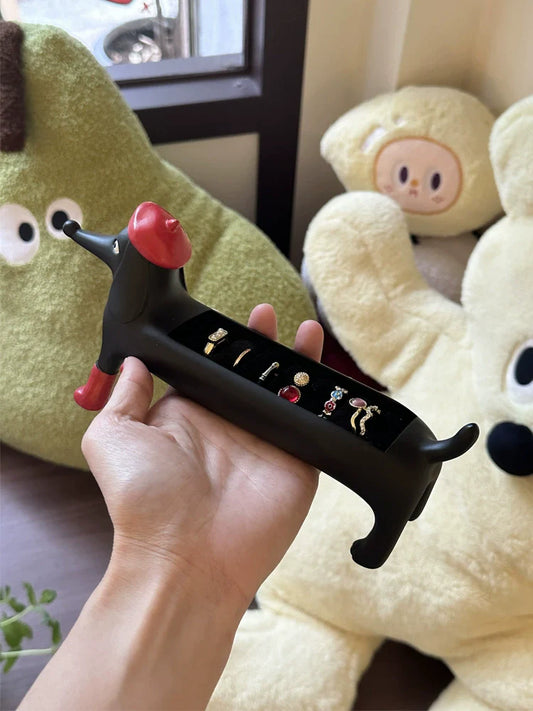 Dachshund Dog Ring Holder