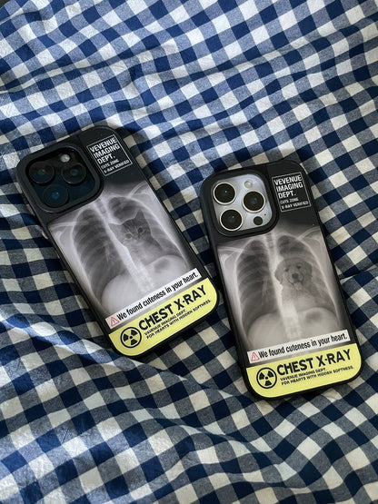 X-Ray iPhone Case with Hidden Dog or Cat