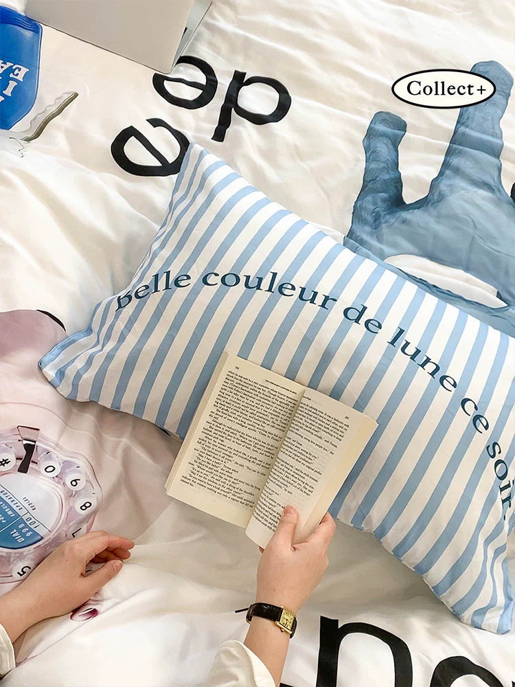 "New Home Diary" 4-Piece Bedding Set