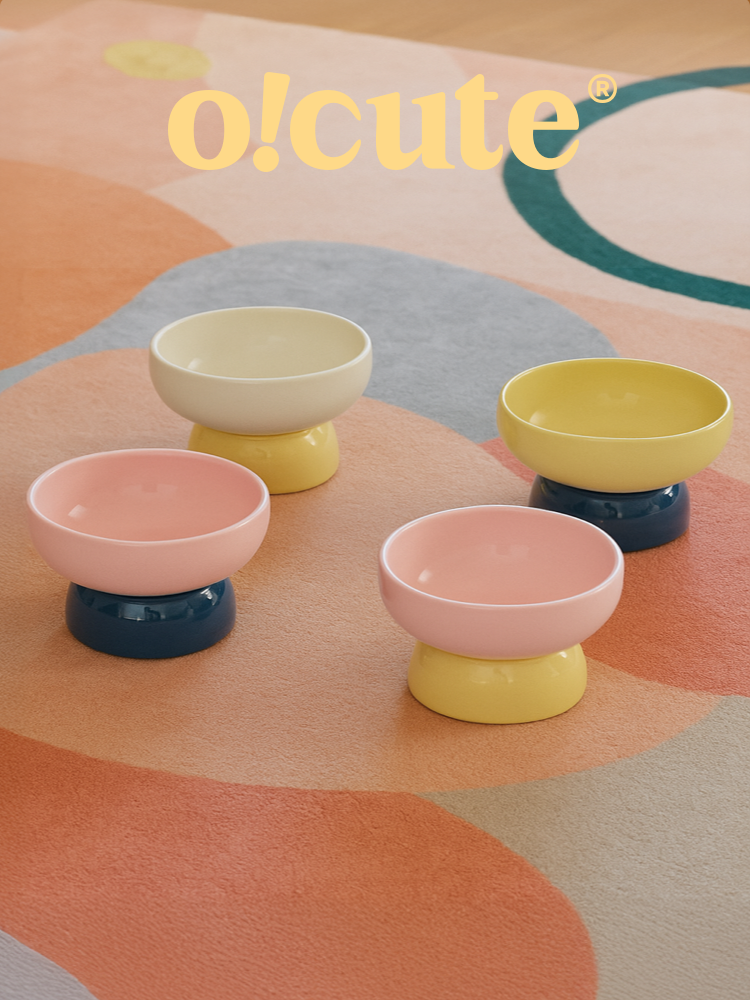 Pudding Ceramic Pet Bowl