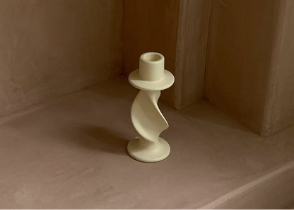 Twist Ceramic Candle Holder