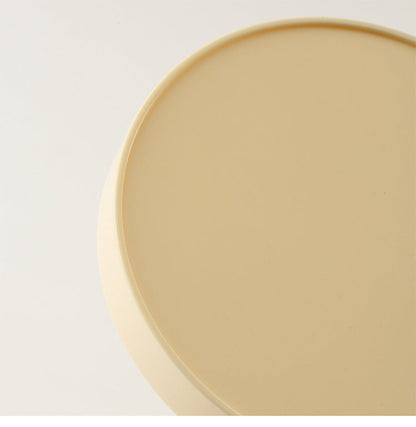 Nordic Oval Wall Clock with Wavy Hands