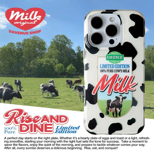 Retro Cow Print iPhone Case
