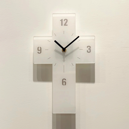 Cross Wall Clock