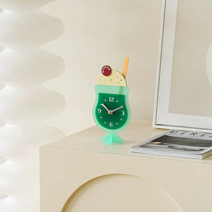 Ice Cream Parfait Desk Clock