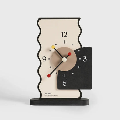 Wavy Edge Desk Clock