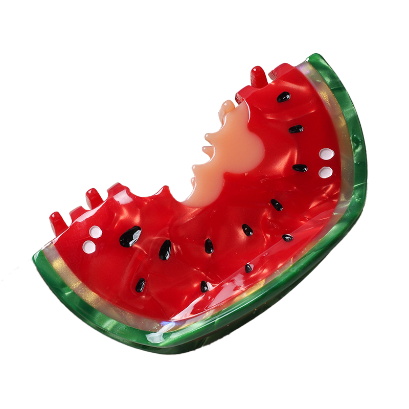 Y2K Cute Fruit & Veggie Face Claw Clips
