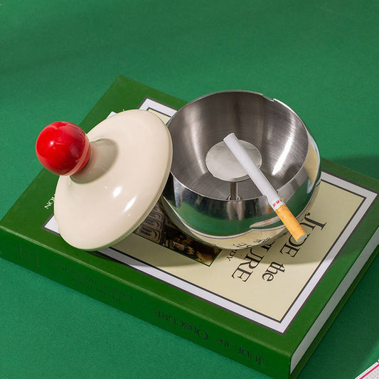Retro Ball Stainless Steel Ashtray