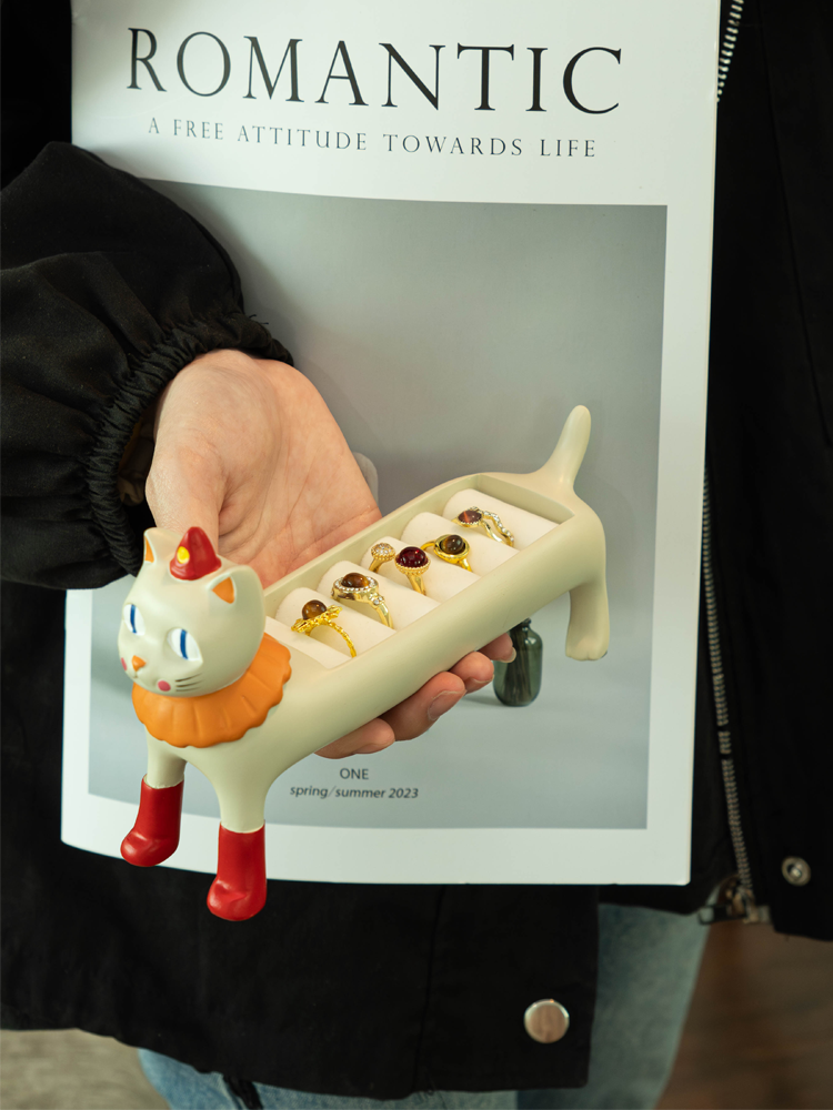 Circus Cat Ring Holder