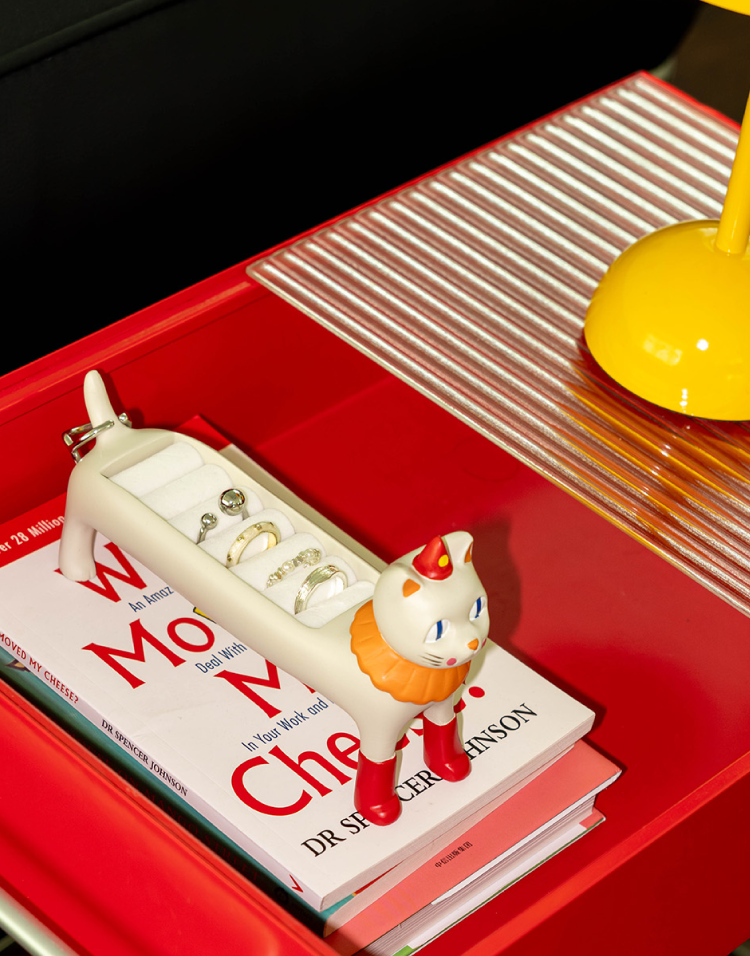 Circus Cat Ring Holder