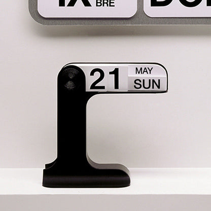 Nordic Retro Flip Desk Calendar