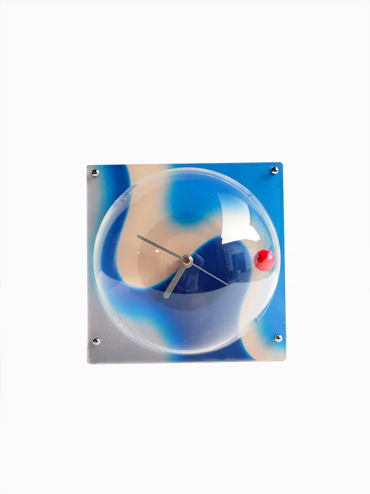 Space Age Gradient Dome Clock