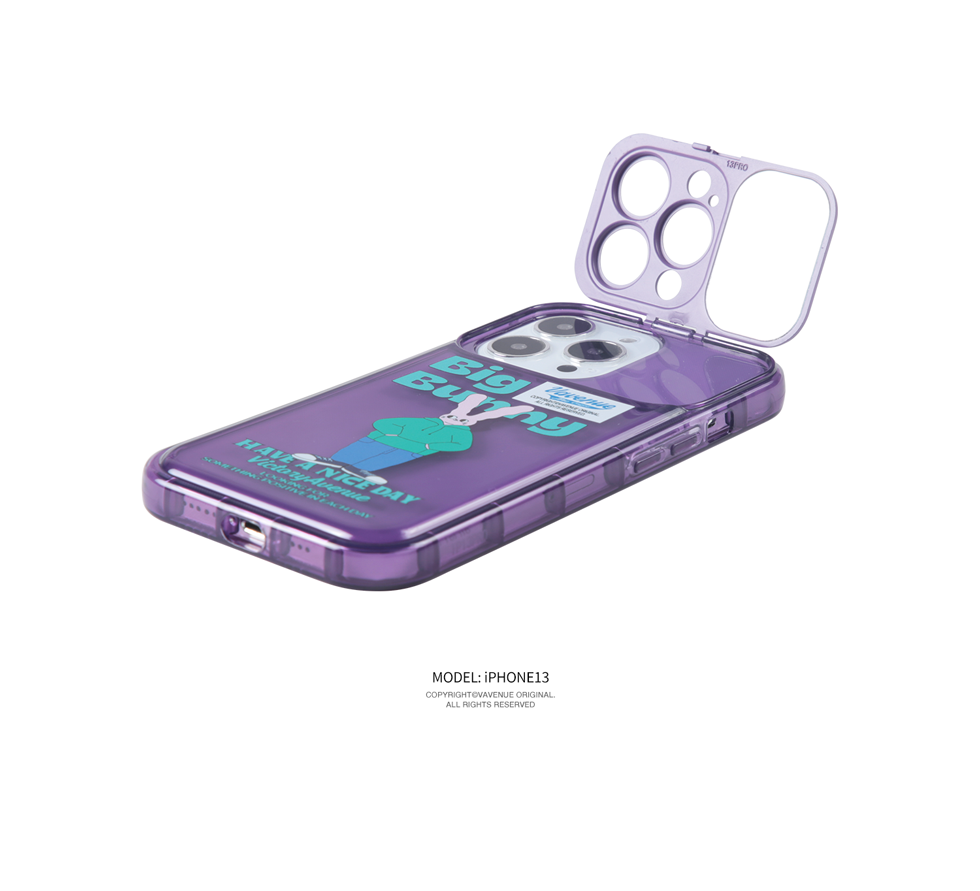 Big Bunny Mirror iPhone Case