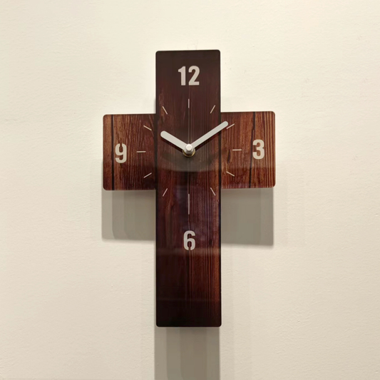 Cross Wall Clock