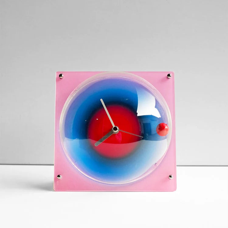 Space Age Gradient Dome Clock