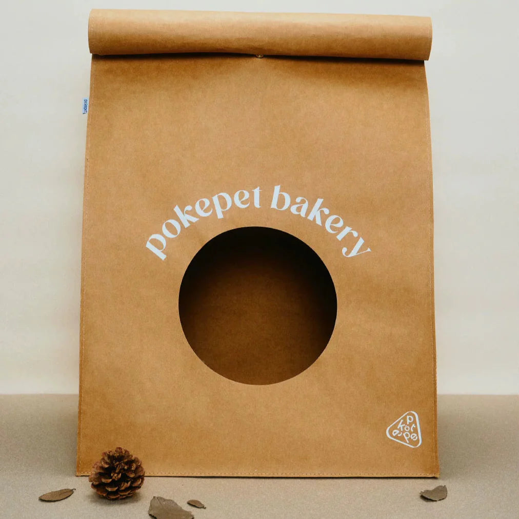 Pokepet imported from Germany washed kraft paper bag cat nest environmentally friendly, odorless, waterproof and scratch-resistant, cat shelter house