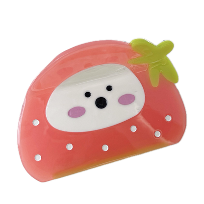 Y2K Cute Fruit & Veggie Face Claw Clips