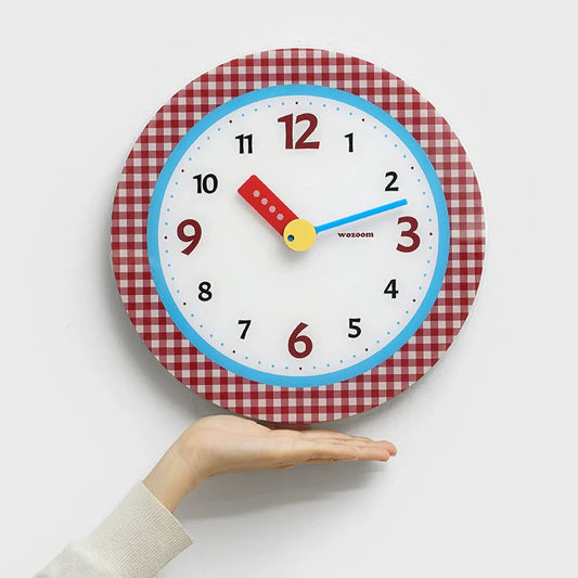 Grid Whisper Wall Clock