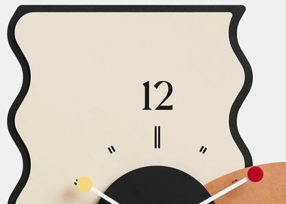 Wavy Edge Desk Clock