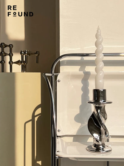 Twist Ceramic Candle Holder