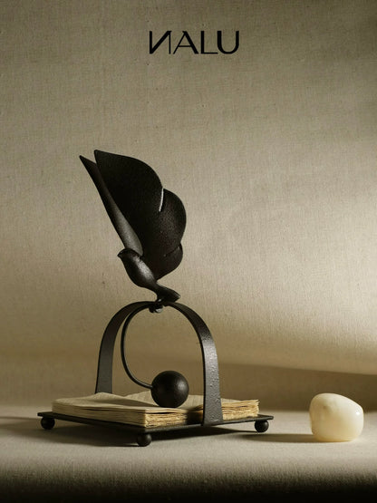 Stray Birds Metal Napkin Holder