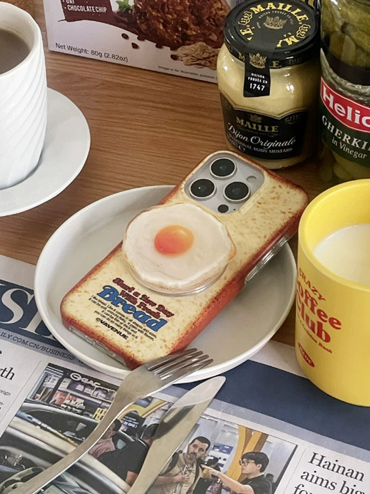 Brighter Breakfast iPhone Case & Egg Grip Set
