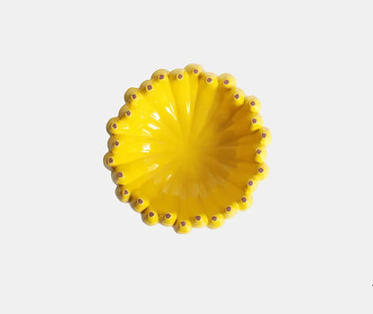 CMYD Limited Edition Creative Ceramic Banana Fruit Basket Home Dried Fruit Snack Plate Decorative Ornament Housewarming Gift