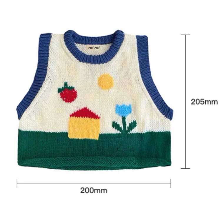 Cute Knit-Style Mouse Pad – Sweater Vest Design